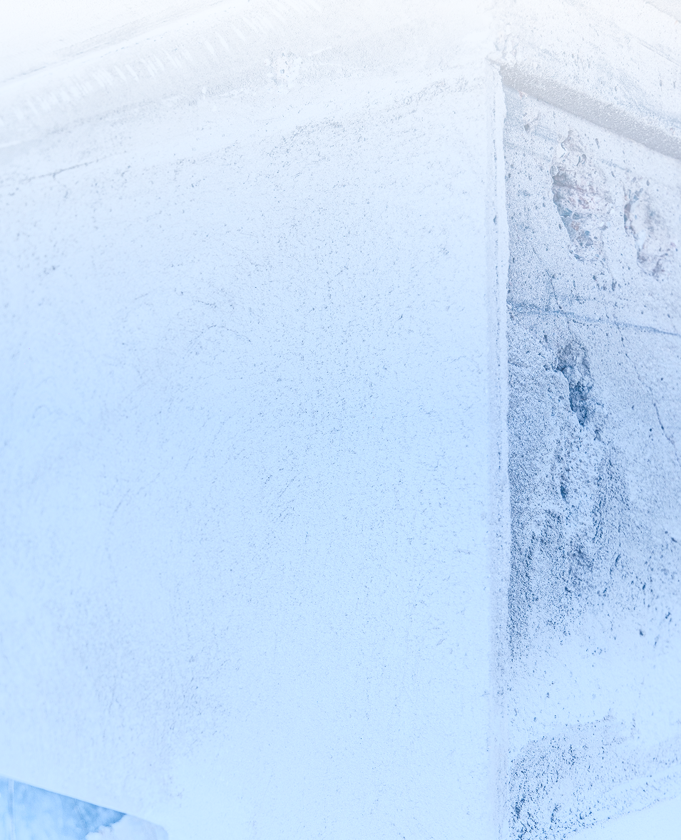 Nahaufnamhe Beton mit blauem Filter