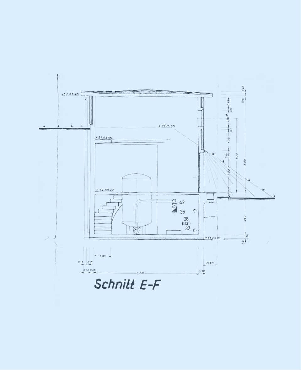 Schnitt Zeichnung