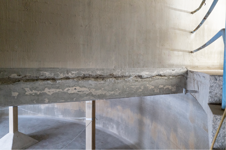 Betondecke Trinkwasserbehälter